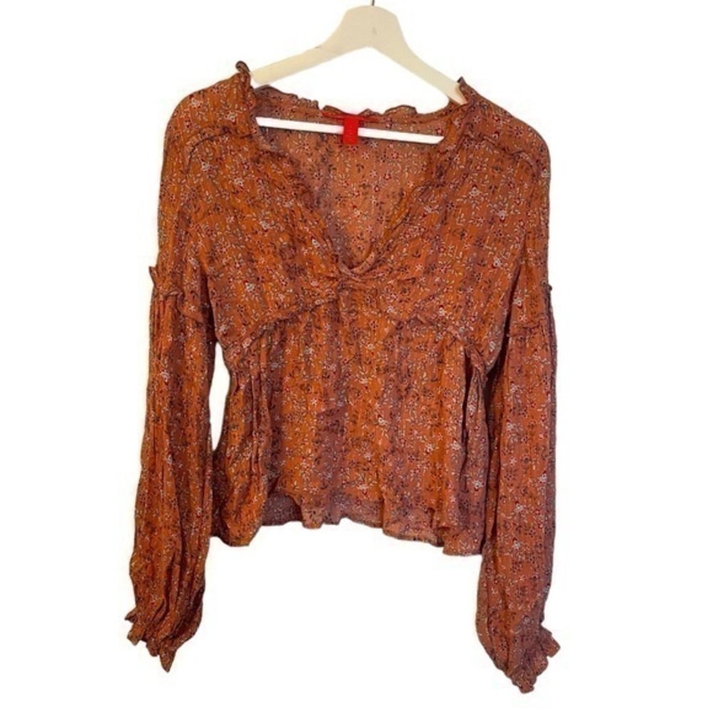 Boho Floral Top